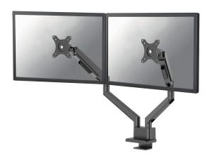 Neomounts DS70-250BL2 Full Motion Monitor Arm Desk Mount For 17-32in Screens - Black dual 17-32 black