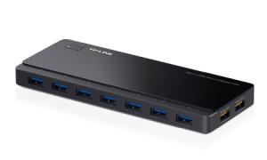 Hub 2 Power Charge Ports 7 Ports USB 3.0 universal black