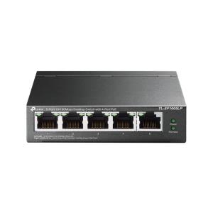 Desktop Poe Switch Tl-sg1005lp 5-port 10/100mbps With 4-port Poe Standalone 4xRJ45 PoE unmanaged schwarz