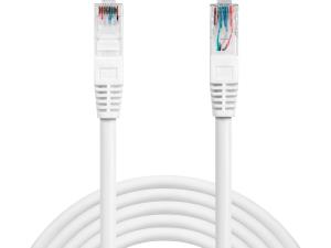 Patch cable - CAT6 - UTP - molded - 5m - White 506-96 weiss