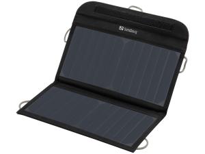 Solar Charger 13W 2x USB 420-40 black