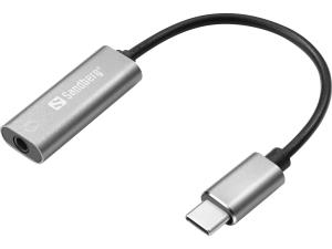 USB-C Audio Adapter 136-27 white
