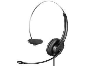 Office Headset - Mono - USB A 126-28 wired black on-ear