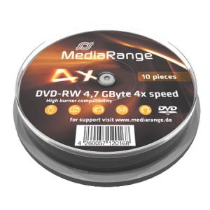Mediar DVD-rw 4.7GB 4x(10)cb                                                                         MR450 Cake Box
