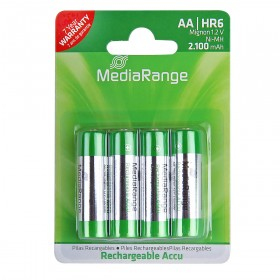 Batterie Rechargeable Accu Mignon Aa Hr06 4stk MRBAT121 HR6 rechargeable AA 1,2V
