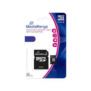 Sdhc Card 4GB Mr956 Class10 With Sd Adapter MR956 class 10 with adapter