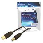 USB Cable USB 2.0 A/ B 1.8m Black MRCS101 black